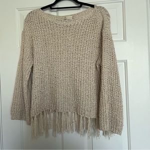 Altar’d State Fringe Sweater